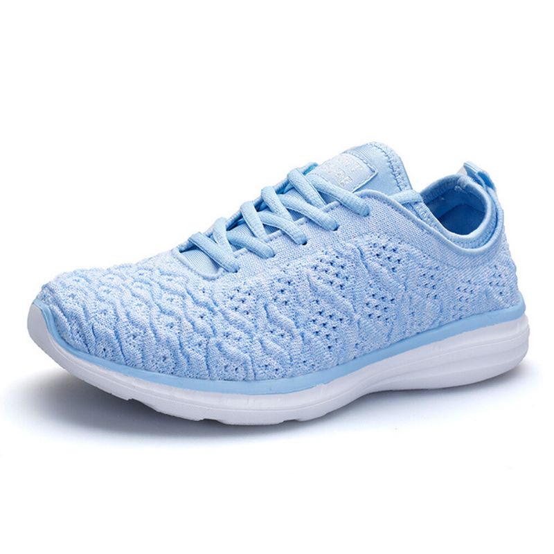 Zapatillas De Correr Transpirables De Malla Casual Para Mujer