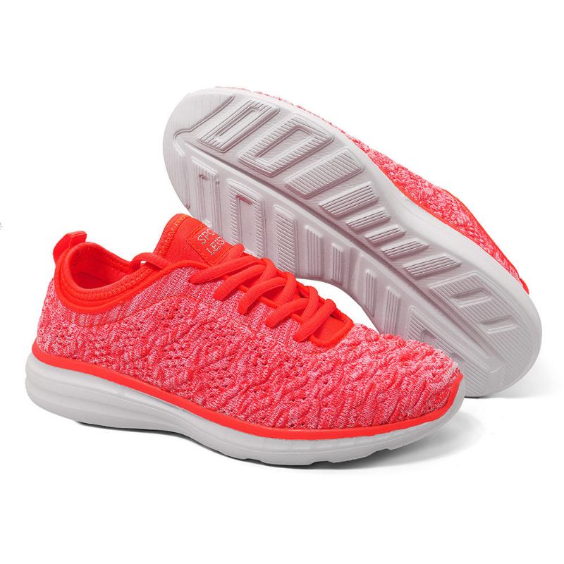 Zapatillas De Correr Transpirables De Malla Casual Para Mujer