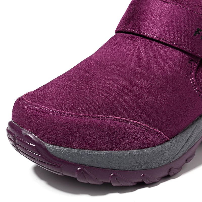 Zapatillas De Deporte De Bucle De Gancho Cómodas E Informales De Gran Tamaño Para Mujer