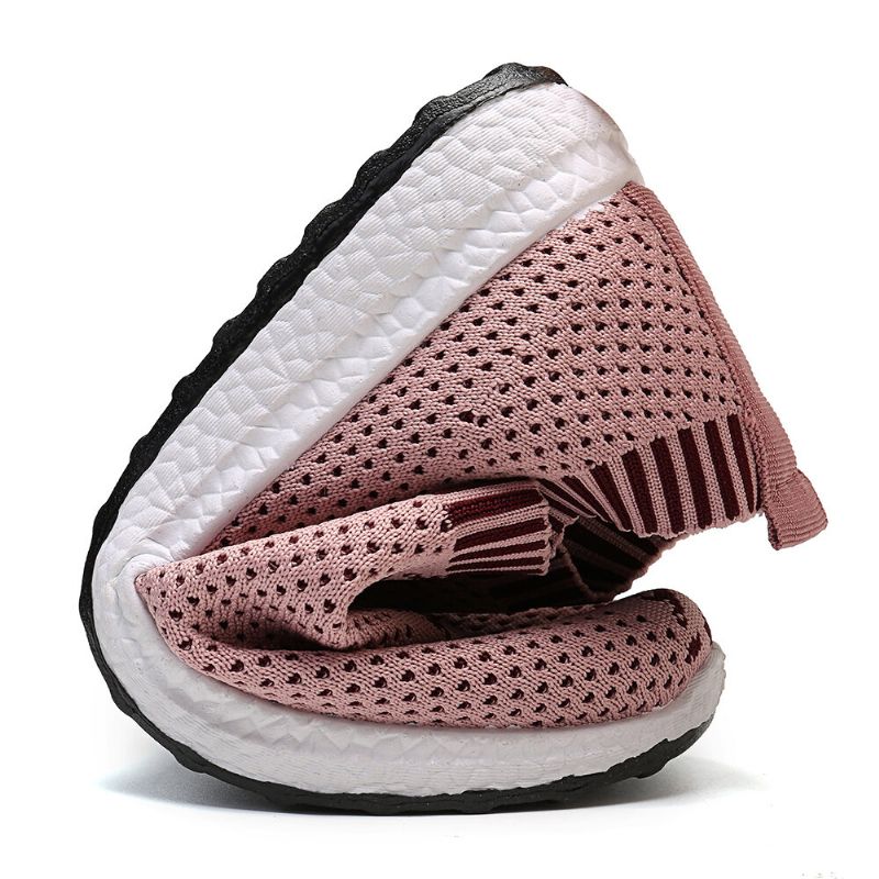 Zapatillas De Deporte Con Plataforma De Malla Transpirable Informal Al Aire Libre Para Mujer