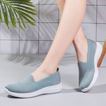 Zapatos Cómodos Para Caminar De Malla Con Diseño De Malla Para Mujer