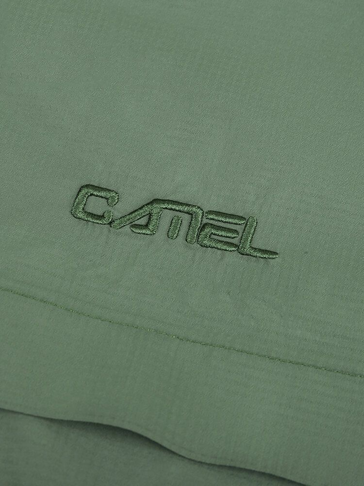 Camel Crown Chaqueta Técnica Para Exteriores Con Múltiples Bolsillos A Prueba De Viento Impermeable Transpirable Y Duradera