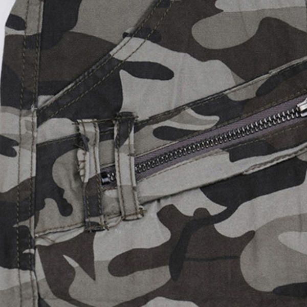 Camuflaje Al Aire Libre Con Múltiples Bolsillos Pantalones Casuales Pantalones Tácticos Militares Para Hombres Monos