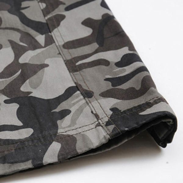 Camuflaje Al Aire Libre Con Múltiples Bolsillos Pantalones Casuales Pantalones Tácticos Militares Para Hombres Monos