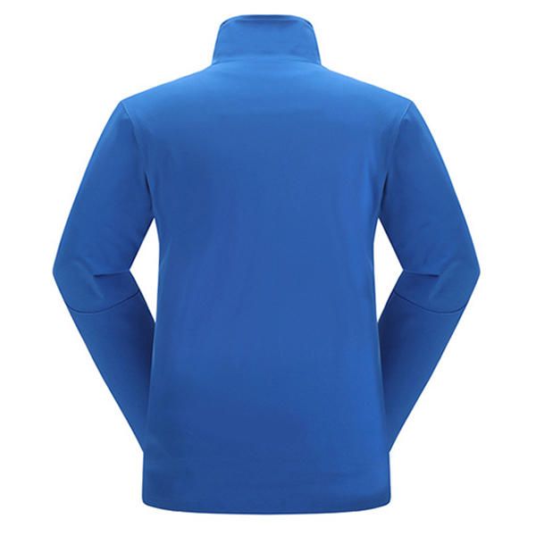 Chaqueta De Deporte Al Aire Libre Con Cuello Alto Impermeable Para Hombre Abrigo Bordado De Primavera De Escalada Transpirable