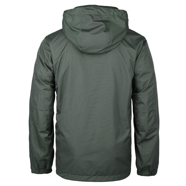 Chaqueta Deportiva 2 En 1 Impermeable Militar Al Aire Libre Para Hombre Abrigo De Trabajo Informal Con Múltiples Bolsillos