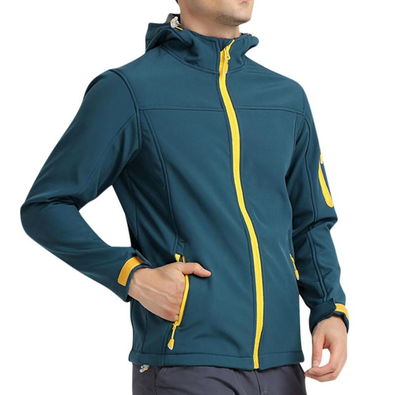 Chaqueta Deportiva De Senderismo Al Aire Libre Impermeable A Prueba De Viento Cálida Para Hombre