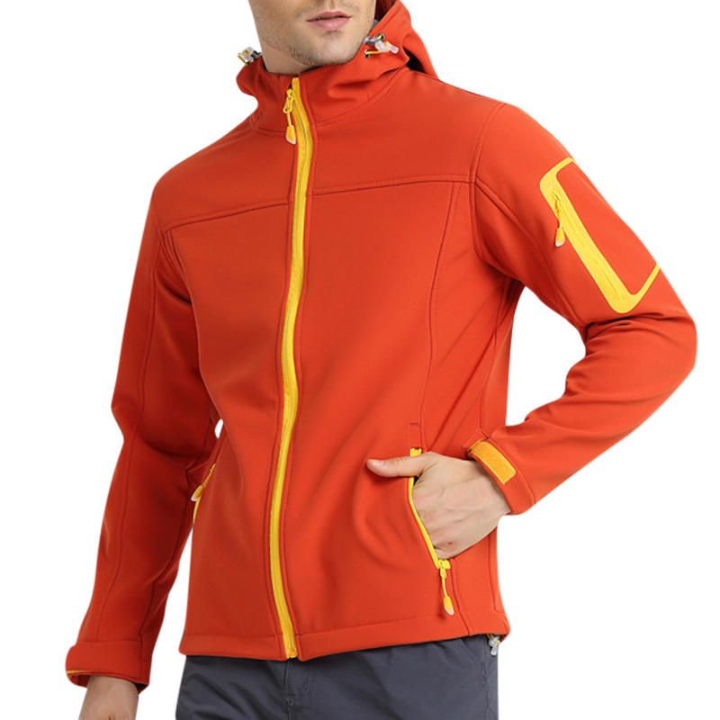 Chaqueta Deportiva De Senderismo Al Aire Libre Impermeable A Prueba De Viento Cálida Para Hombre