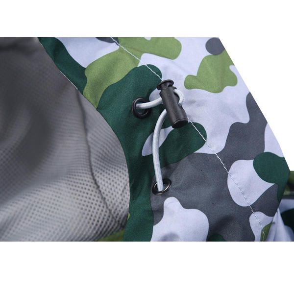 Chaqueta Exterior Impermeable Para Hombre Protector Solar Camuflaje Camuflaje Transpirable Abrigo De Piel De Secado Rápido