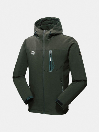 Chaqueta Impermeable 100% Poliéster Transpirable Al Aire Libre Para Hombre