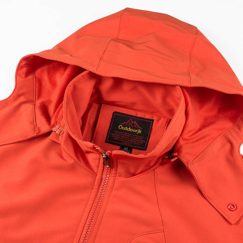 Chaqueta Impermeable A Prueba De Viento Cálida De Forro Polar Para Exteriores De Talla Grande