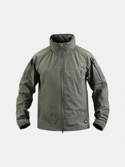 Chaqueta Militar Táctica Con Capucha Para Senderismo Impermeable Al Aire Libre Para Hombre Abrigo Informal De Concha Suave