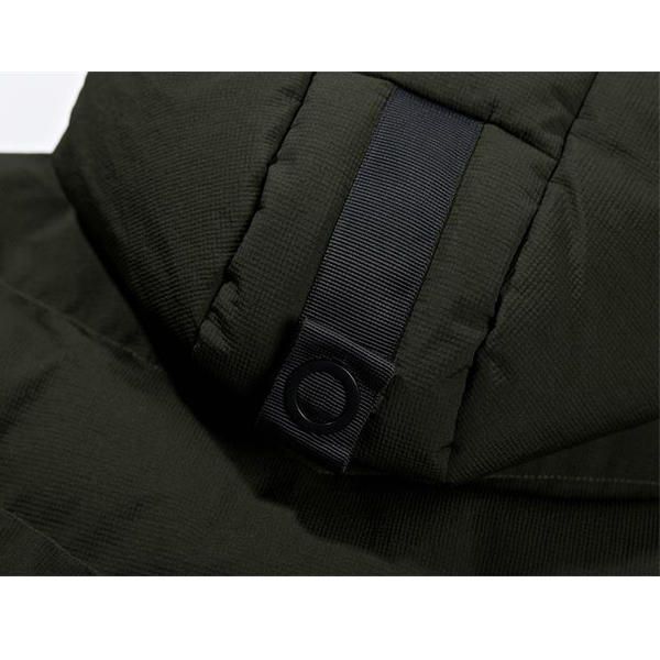 Chaqueta Parka Cálida Gruesa De Invierno Medio Largo Al Aire Libre Para Hombre