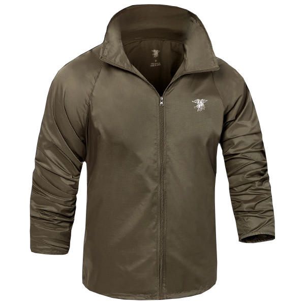 Chaqueta De Piel Fina De Camuflaje Táctico Para Hombre De Primavera Y Verano Chaqueta Impermeable De Secado Rápido Para Exteriores