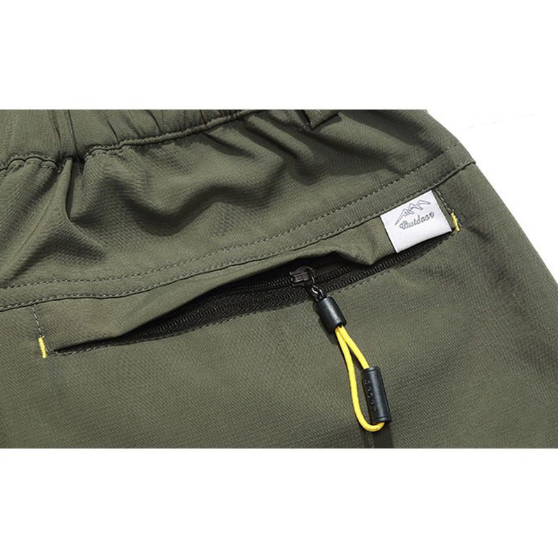 Hombre Impermeable Transpirable Secado Rápido Deporte Escalada Esquí Soft Shell Pantalones Casuales Al Aire Libre