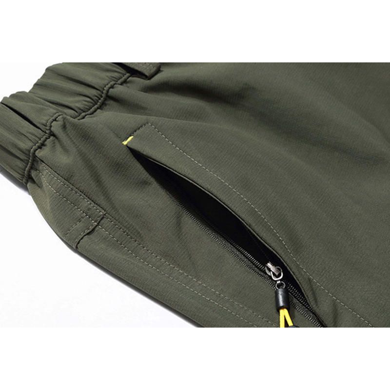 Hombre Impermeable Transpirable Secado Rápido Deporte Escalada Esquí Soft Shell Pantalones Casuales Al Aire Libre