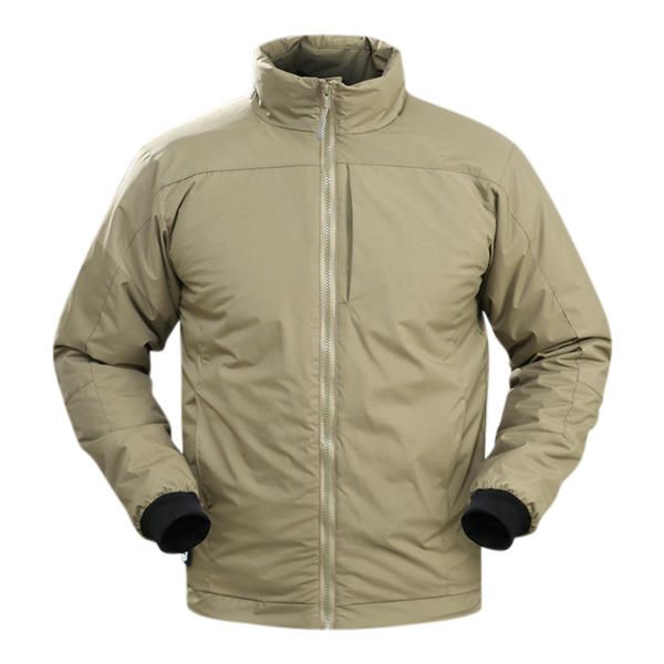 Hombre Outdooors Tactical Military Grueso Impermeable Invierno Stand Collar Chaqueta Casual Ski Coat