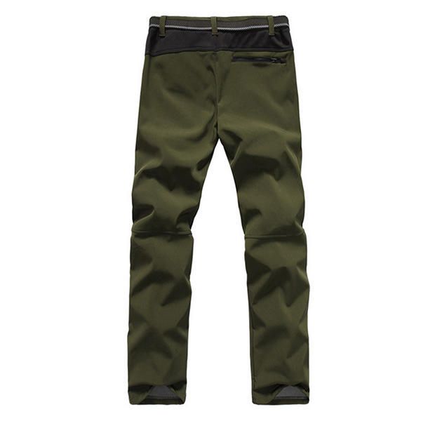 Pantalones Cálidos De Lana Al Aire Libre De Invierno Para Hombre Repelente Al Agua Camping Escalada Senderismo Pantalones De Concha Suave