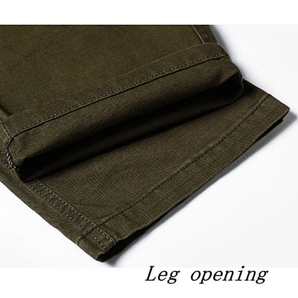 Pantalones De Carga Multibolsillos De Gran Tamaño 30-48 Pantalones De Algodón Casuales Del Ejército Al Aire Libre Para Hombre De Moda