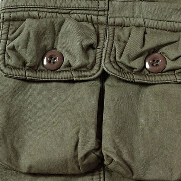 Pantalones Cargo De Algodón Con Forro Polar Con Múltiples Bolsillos Al Aire Libre Gruesos Para Hombre