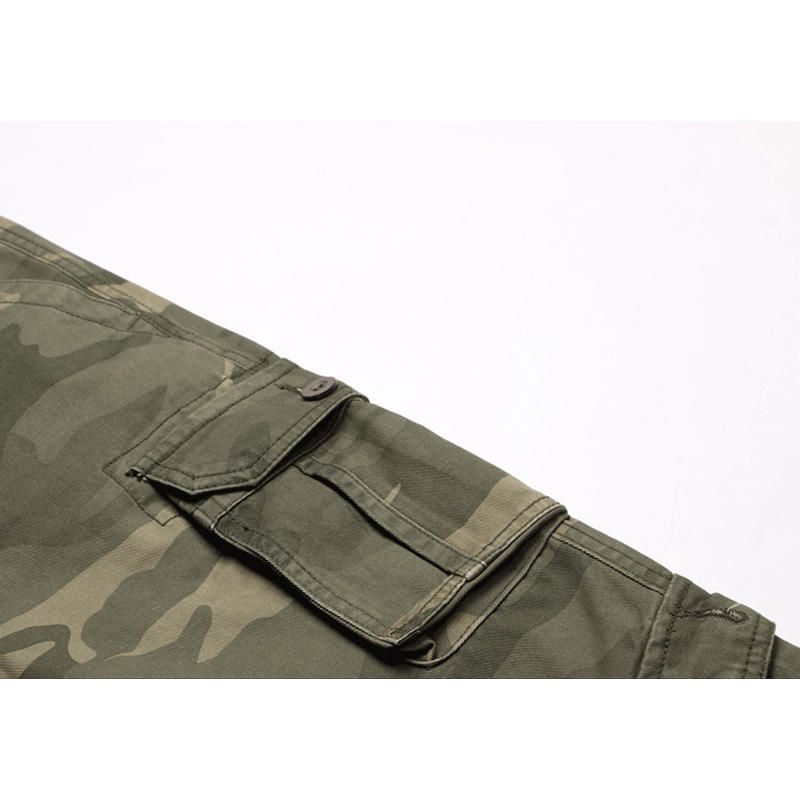 Pantalones Cargo De Moda Para Hombres Pantalones Multibolsillos Para Exteriores