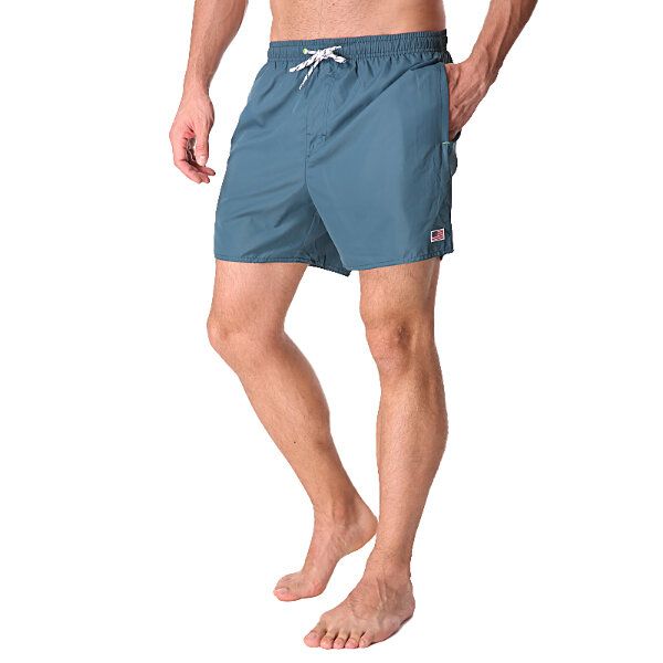 Pantalones Cortos Casuales Transpirables Con Cintura Elástica De Verano Para Hombre