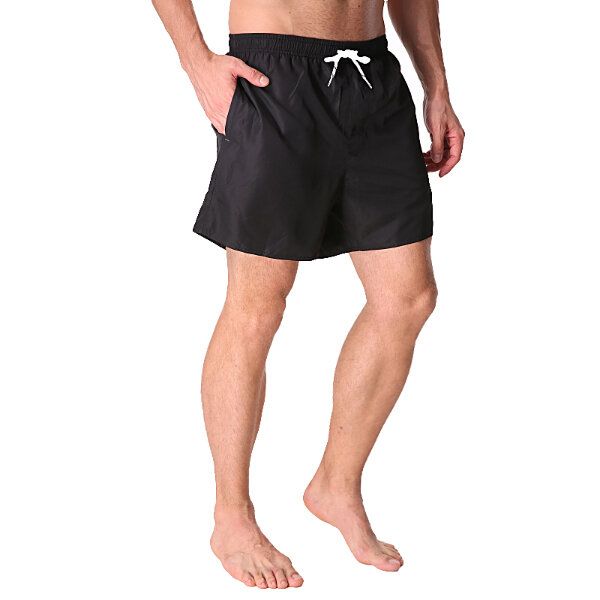 Pantalones Cortos Casuales Transpirables Con Cintura Elástica De Verano Para Hombre