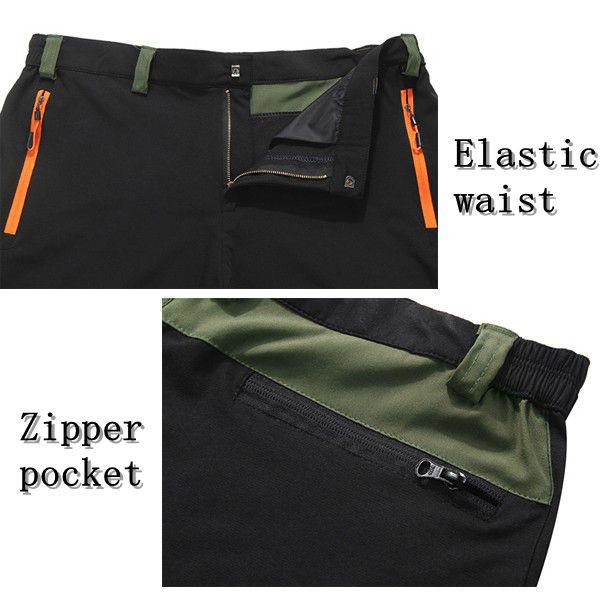 Pantalones Elásticos Finos Secos Al Aire Libre Para Hombre Pantalones De Escalada De Senderismo Transpirables A Prueba De Viento Para Hombre