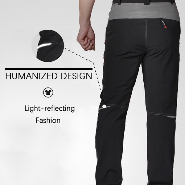 Pantalones De Escalada De Alta Elasticidad Impermeable Al Aire Libre Para Hombre