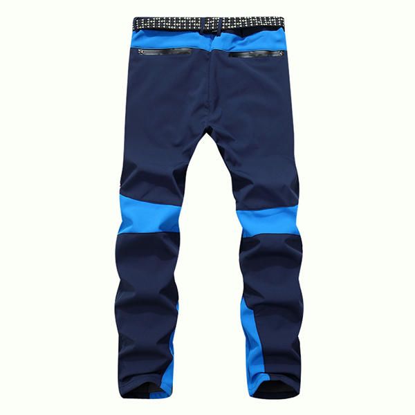 Pantalones De Escalada Estilo Cargo De Sarga Patagonia Para Hombre Al Aire Libre Pantalones Cálidos Con Forro Polar A Juego De Color