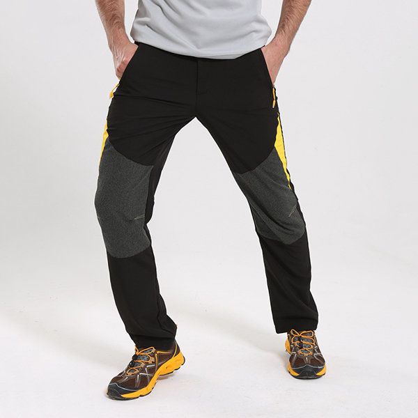 Pantalones De Escalada Para Amantes Elásticos Al Aire Libre Para Hombre Pantalones Elásticos De Color Coreano De Secado Rápido