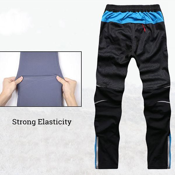 Pantalones De Esquí De Forro Polar Cálido Para Exteriores Soft Shell Pantalones De Escalada Impermeables