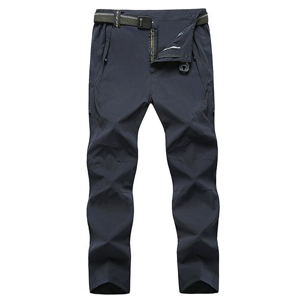 Pantalones De Protección Solar Para Hombre Al Aire Libre De Tamaño Pantalones De Escalada Transpirables Súper Ligeros De Secado Rápido