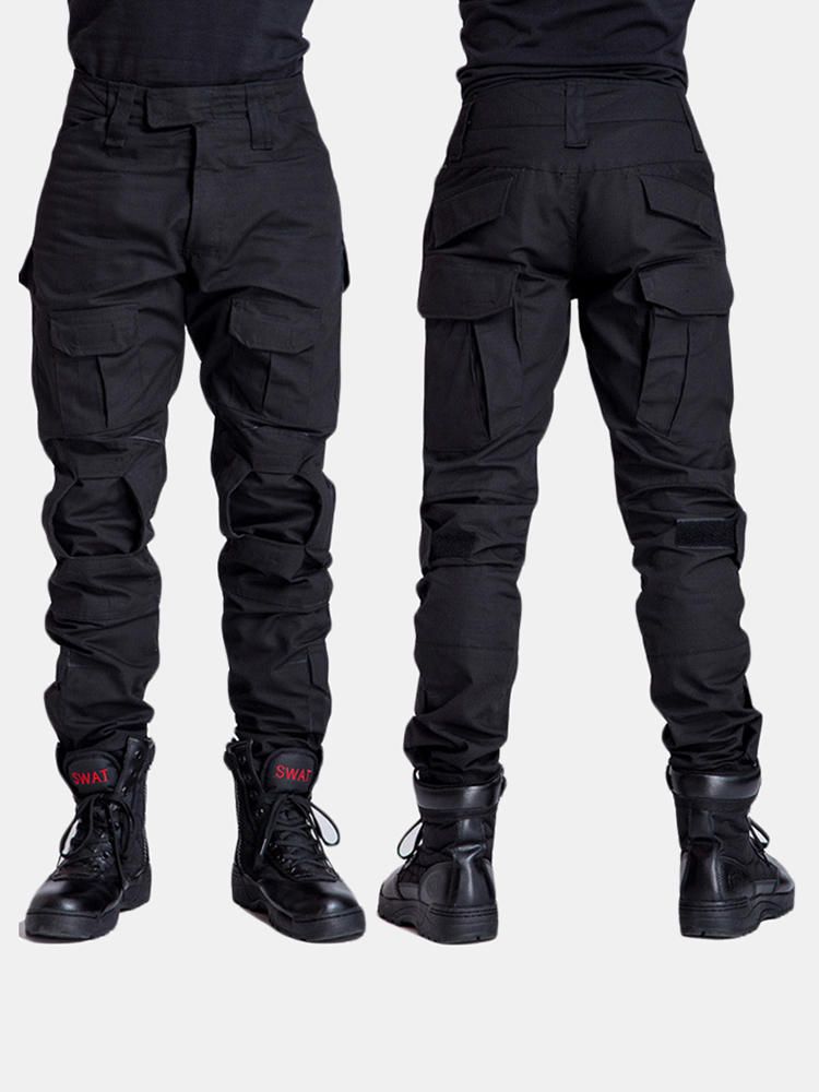 Pantalones Tácticos Militares Al Aire Libre Para Hombre Pantalones Casuales Resistentes Al Desgaste Transpirables Con Estampado De Camuflaje