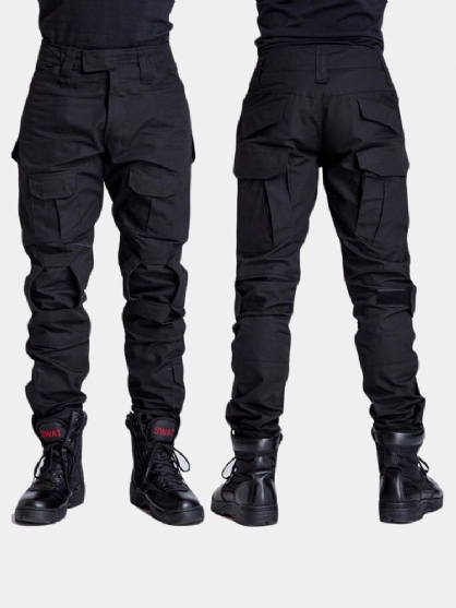 Pantalones Tácticos Militares Al Aire Libre Para Hombre Pantalones Casuales Resistentes Al Desgaste Transpirables Con Estampado De Camuflaje