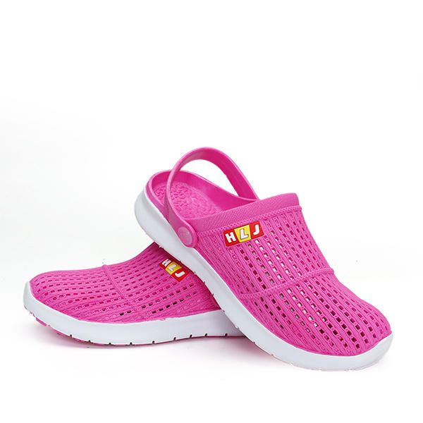 Hollow Out Slip On Casual Beach Zapatillas Planas