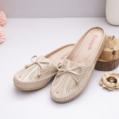 Sandalias Cómodas Casuales Huecas Con Decoración De Butteryfly Kont Para Mujer