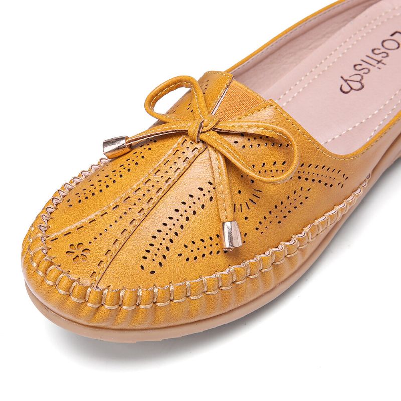 Sandalias Cómodas Casuales Huecas Con Decoración De Butteryfly Kont Para Mujer