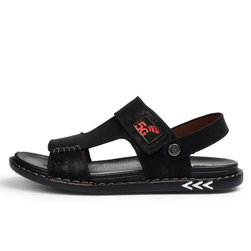 Sandalias De Exterior Informales Ligeras Antideslizantes Bidireccionales Para Hombres Pu