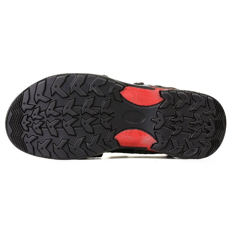 Sandalias De Exterior De Suela Suave Informal Antideslizantes De Cuero Genuino Para Hombre