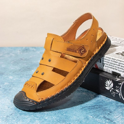 Sandalias De Pescador Con Punta De Gancho Suave Y Cómoda Para Hombre