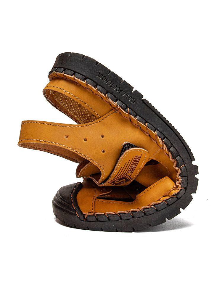 Sandalias De Pescador Con Punta De Gancho Suave Y Cómoda Para Hombre