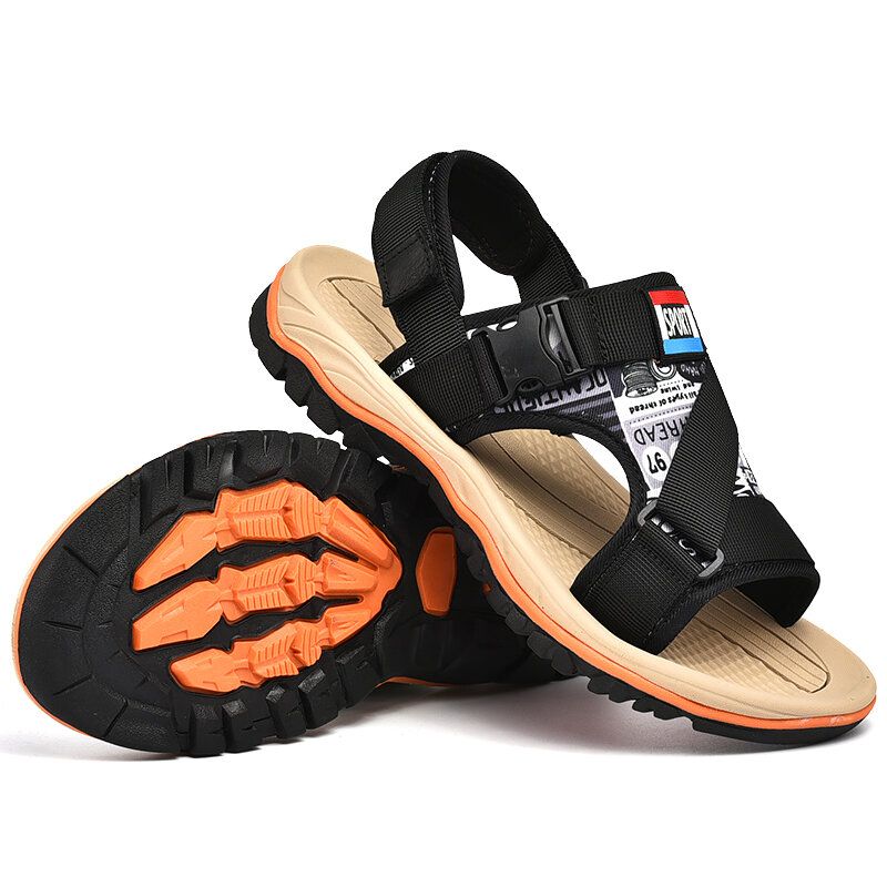 Sandalias De Playa De Bucle De Gancho Suave Informal Al Aire Libre De Verano Para Hombres