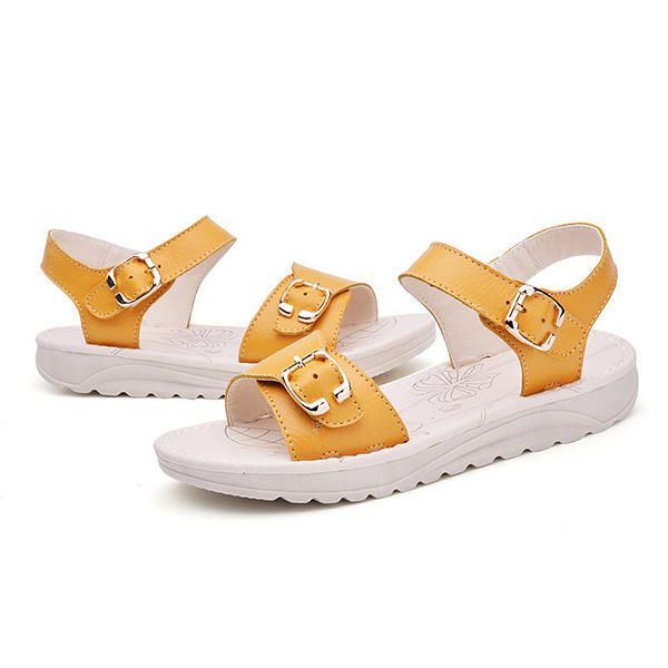 Sandalias De Verano Para Mujer Zapatos De Playa Con Suela Suave Antideslizante