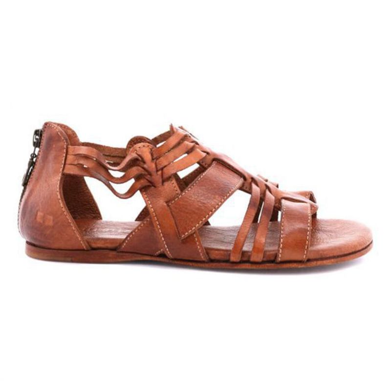 Sandalias De Verano Suaves Con Tiras Romanas Para Mujer