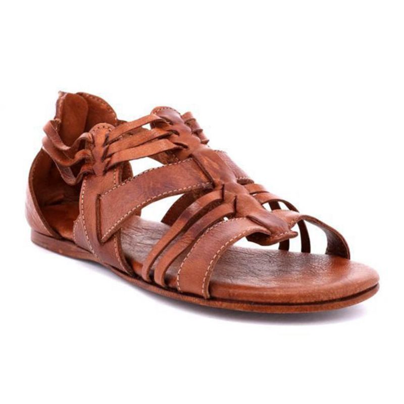 Sandalias De Verano Suaves Con Tiras Romanas Para Mujer