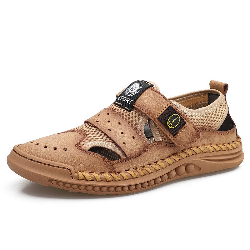 Zapatillas De Deporte Transpirables Para Hombre Senderismo Al Aire Libre Zapatos De Escalada Ligeros Antideslizantes Con Protección Del Dedo Del Pie