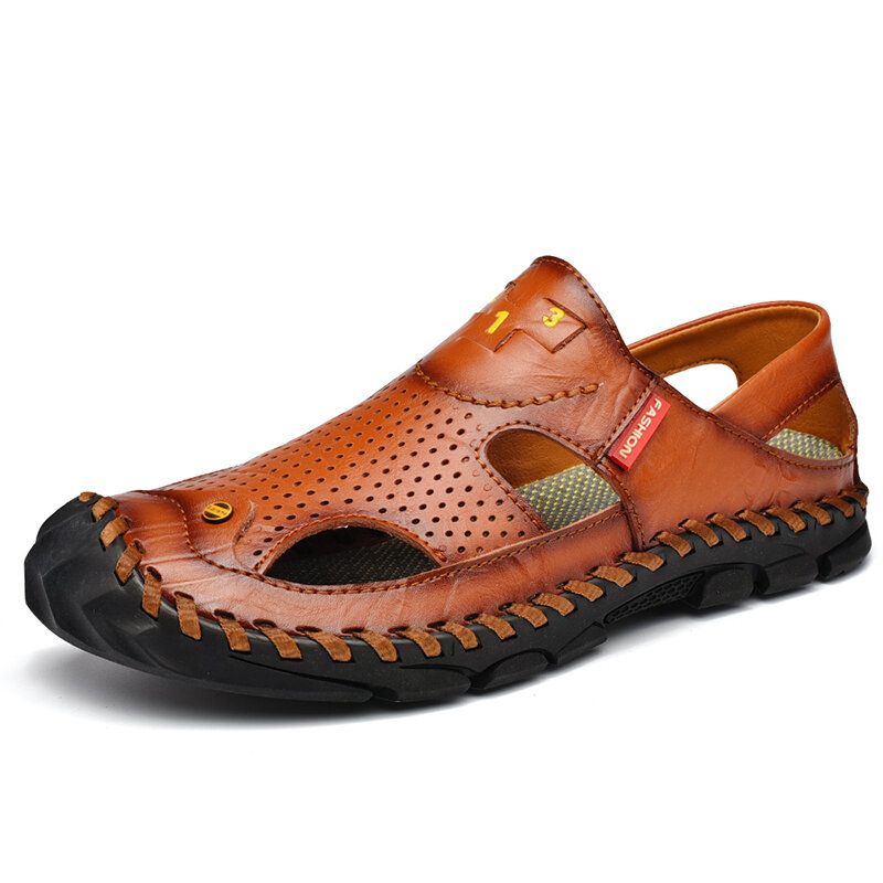 Zapatos De Playa Antideslizantes Para Exteriores Transpirables Informales Transpirables Con Parte Inferior Gruesa Para Hombre