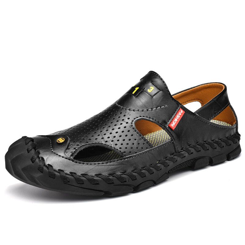 Zapatos De Playa Antideslizantes Para Exteriores Transpirables Informales Transpirables Con Parte Inferior Gruesa Para Hombre