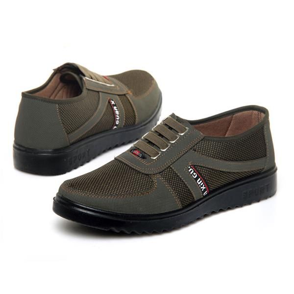 Calzado Casual Para Hombre Zapatillas Cómodas De Fondo Suave